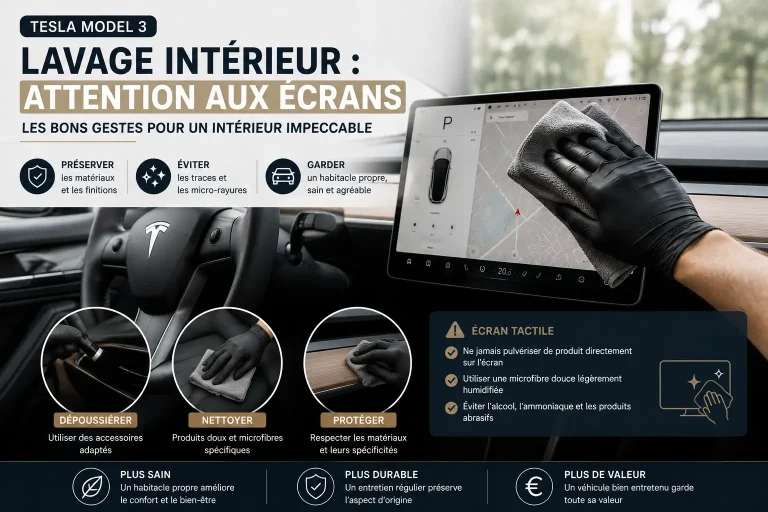Lavage automobile de votre Tesla à Toulouse par Lavauto31