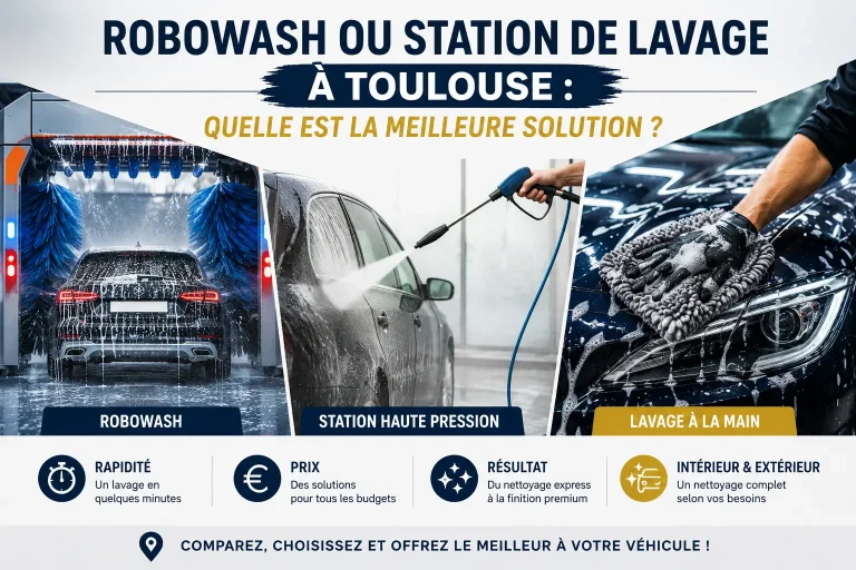 Robowash à Toulouse : est ce la meilleure solution pour laver sa voiture